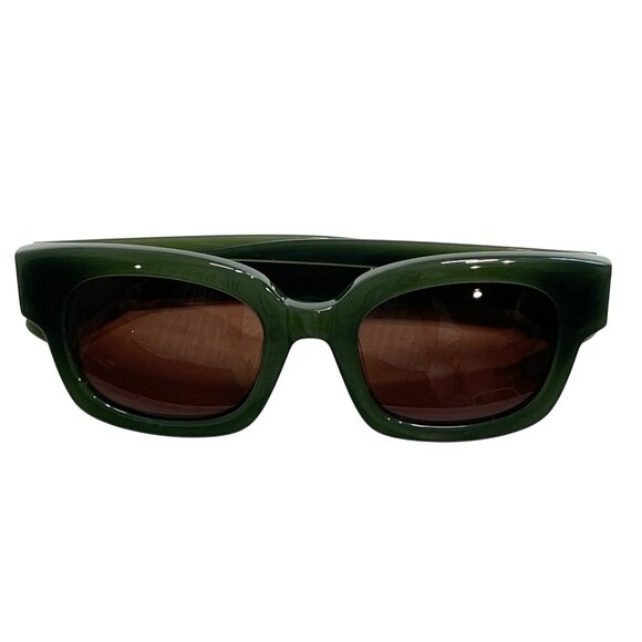Crap Eyewear The Astro Dazey Sunglasses in Moss - Picture 1 of 6